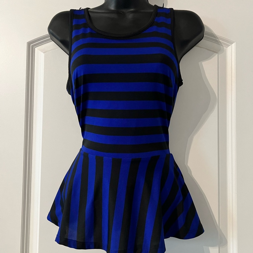 Pie plum striped tank